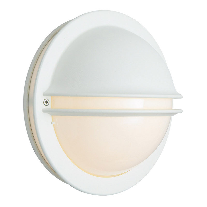 Elstead Berlin White Outdoor Wall Light