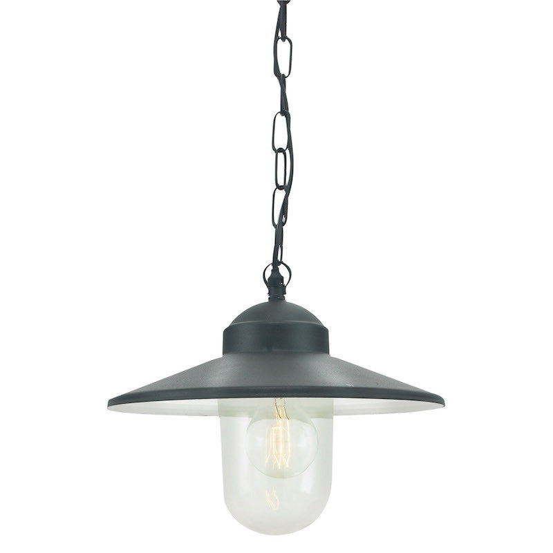 Elstead Karlstad Black Outdoor Pendant Lantern