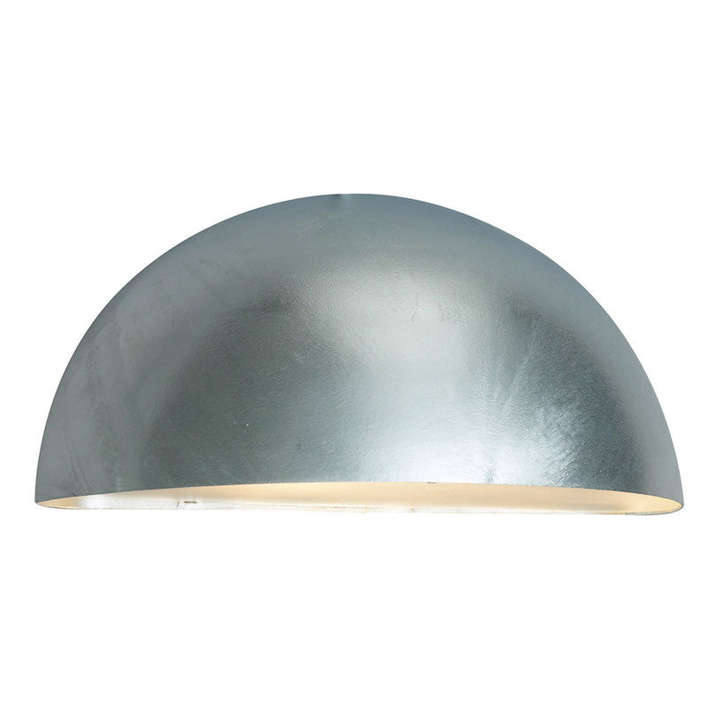 Elstead Paris Galvanised Outdoor Wall Light