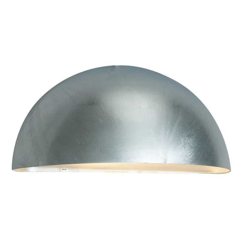 Elstead Paris Galvanised Large Outdoor Wall Light