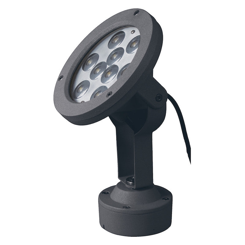 Elstead Beta Dark Grey Finish Aluminium Garden Floodlight