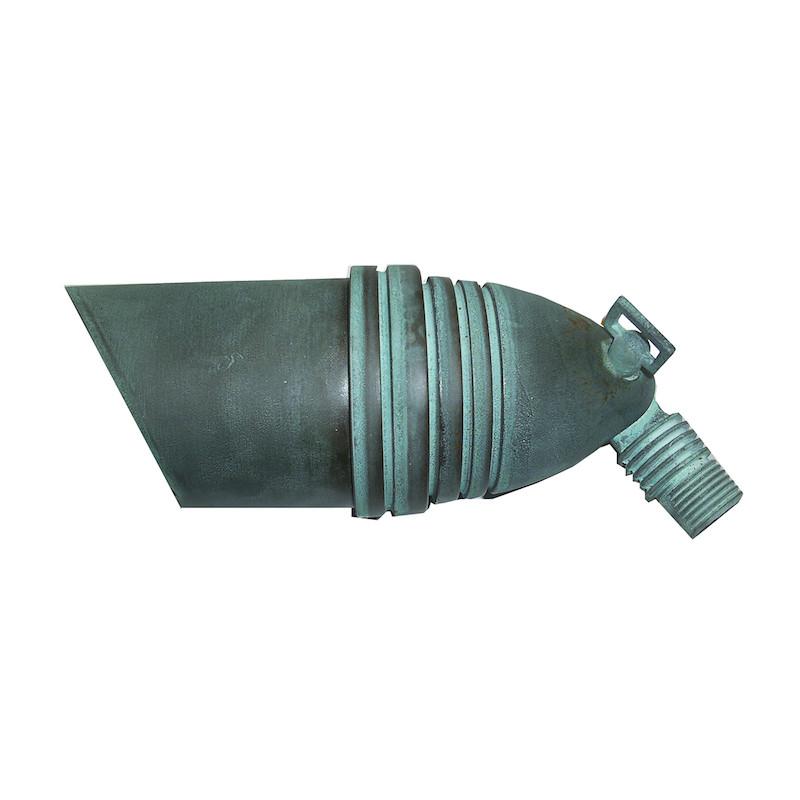 Elstead Bronze6 Verdigris Finish Hexagonal Garden Spot Light