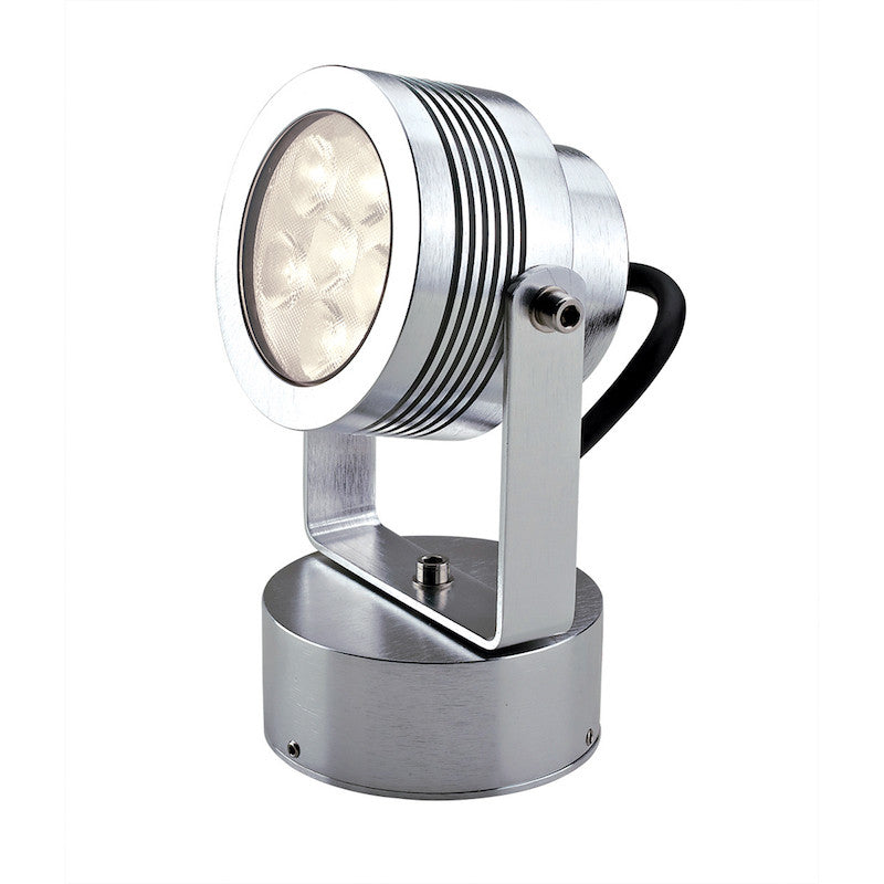 Elstead Elite 3 Anodised Aluminium Large Garden LED Multi-Directional Spot Light