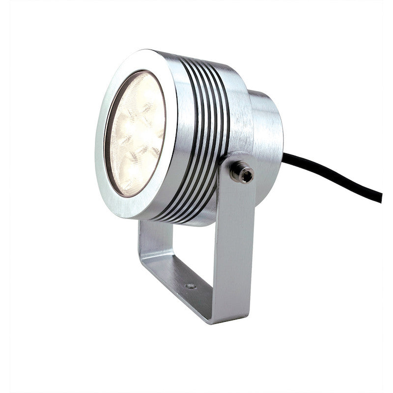 Elstead Elite 5 Anodised Aluminium Large Garden LED Multi-Directional Spot Light