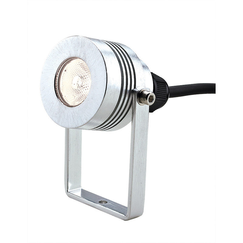 Elstead Elite 5 Anodised Aluminium Small Garden LED Multi-Directional Spot Light