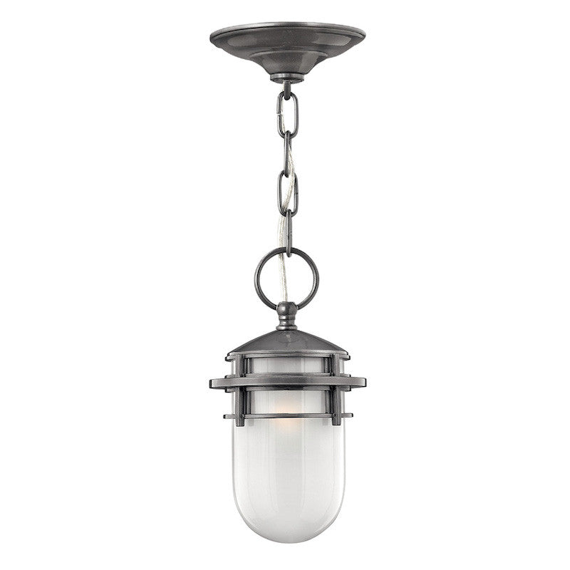 Elstead Reef Hematite Finish Outdoor Pendant Lantern