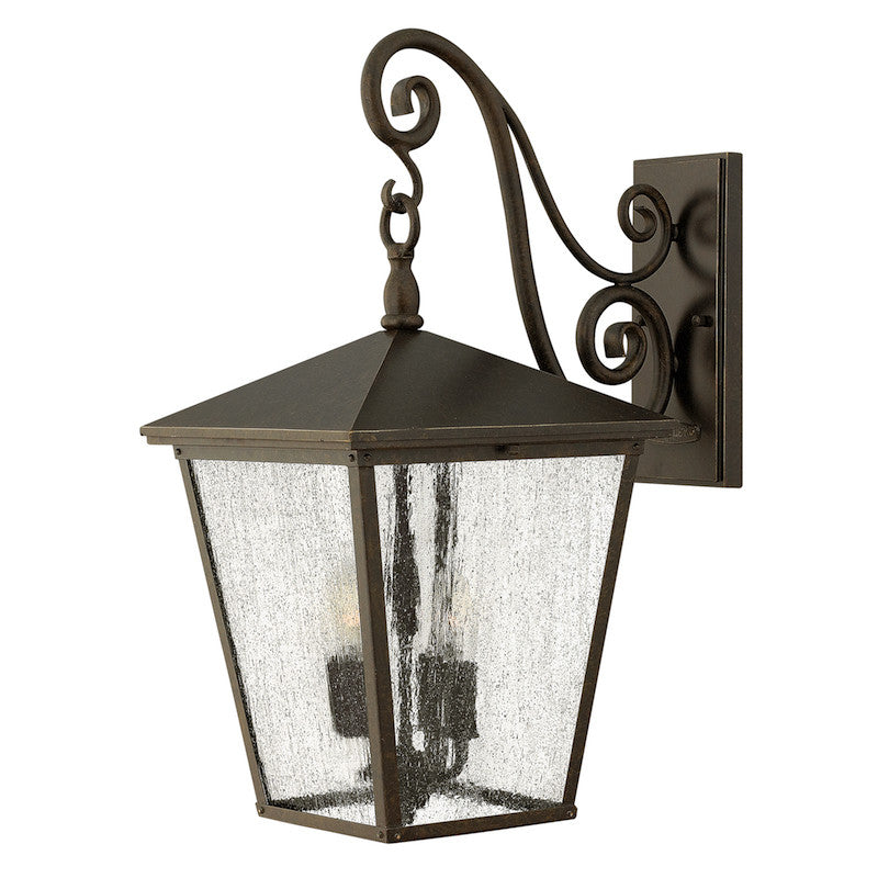 Elstead Trellis Regency Bronze Large Outdoor Wall Lantern