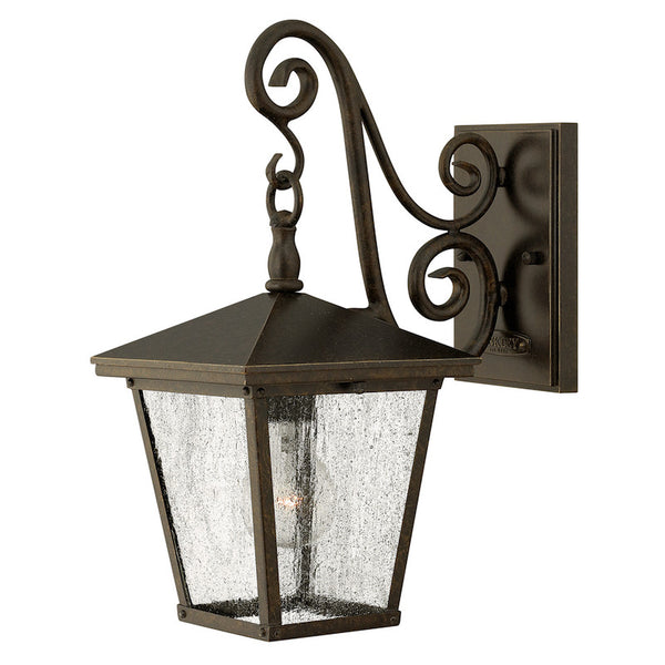 Elstead Trellis Regency Bronze Small Outdoor Wall Lantern