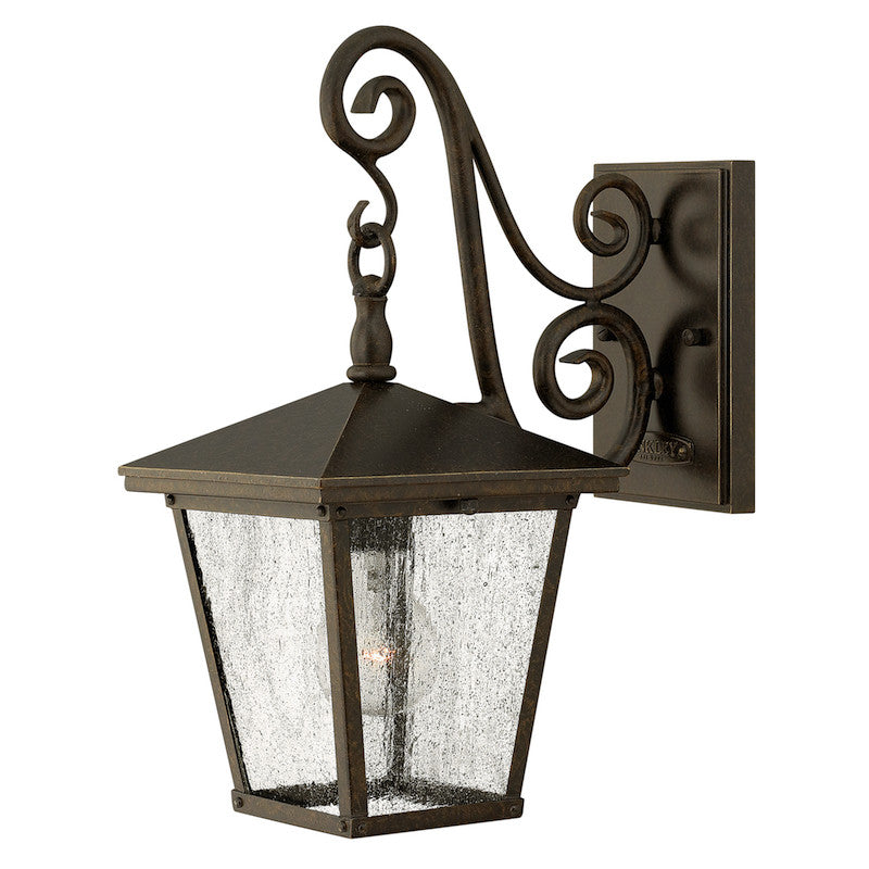 Elstead Trellis Regency Bronze Small Outdoor Wall Lantern