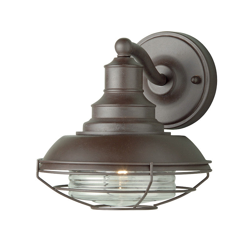 Elstead Euston Old Bronze Finish Outdoor Wall Lantern