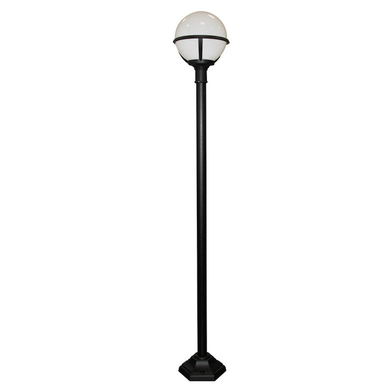 Elstead Glenbeigh Black Finish Outdoor Lamp Post