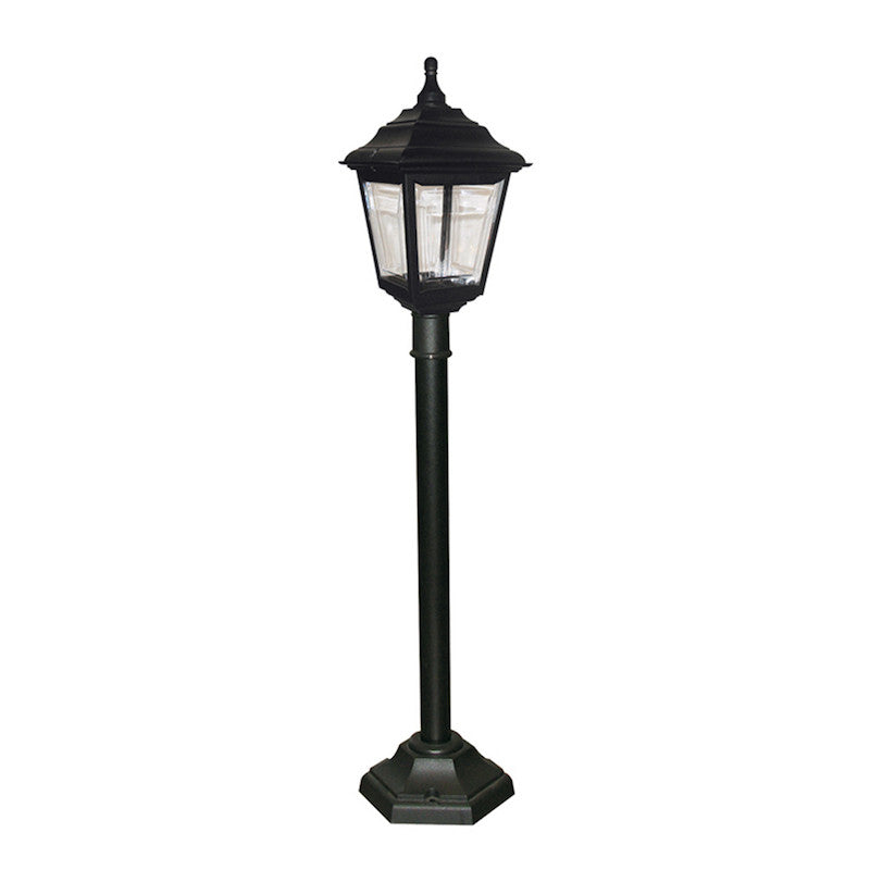 Elstead Kerry Black Finish Outdoor Pillar Lantern