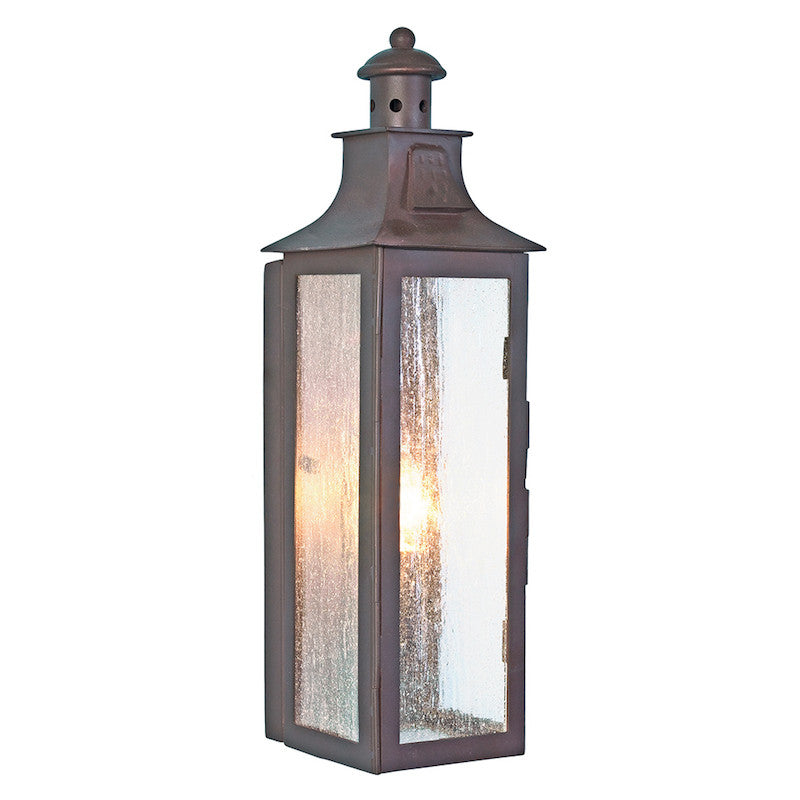 Elstead Stow Old Bronze Finish Outdoor Wall Lantern