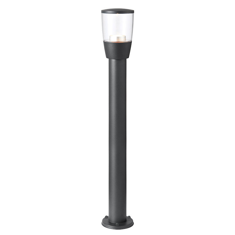 Endon Canillo Anthracite Finish LED Outdoor Bollard Light