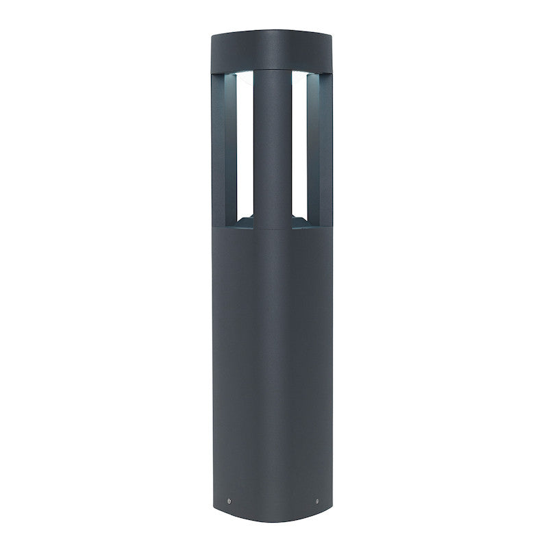 Endon Tribeca Grey Finish LED Outdoor Post Light