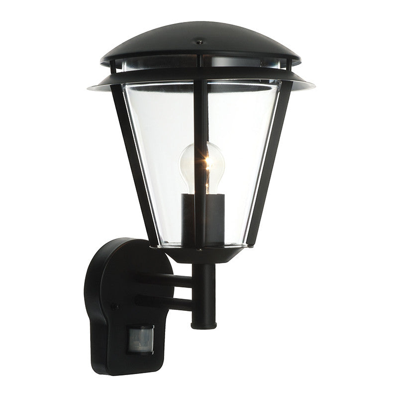 Endon Inova & Seraph Matt Black Finish Outdoor Wall Light 49946