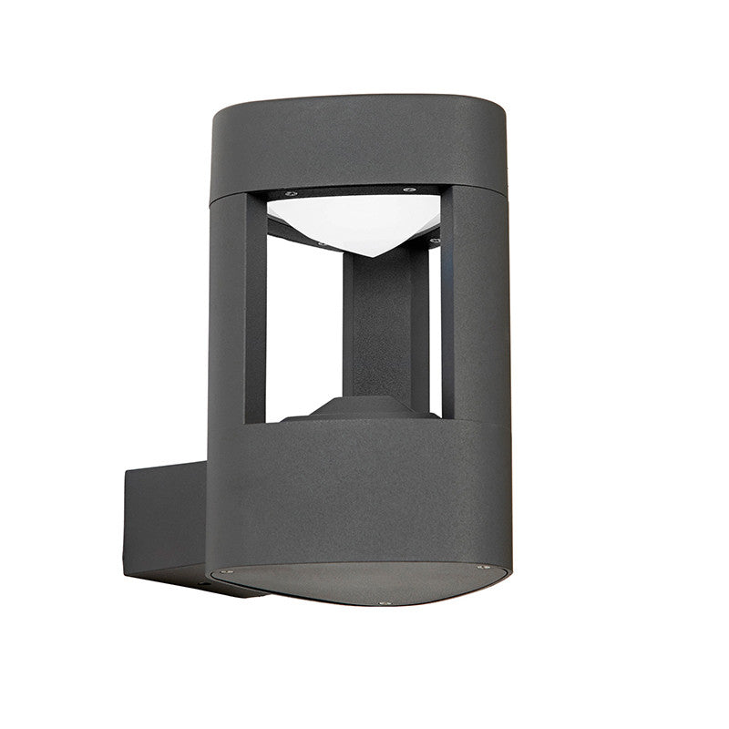 Endon Tribeca Grey Finish LED Outdoor Wall Light