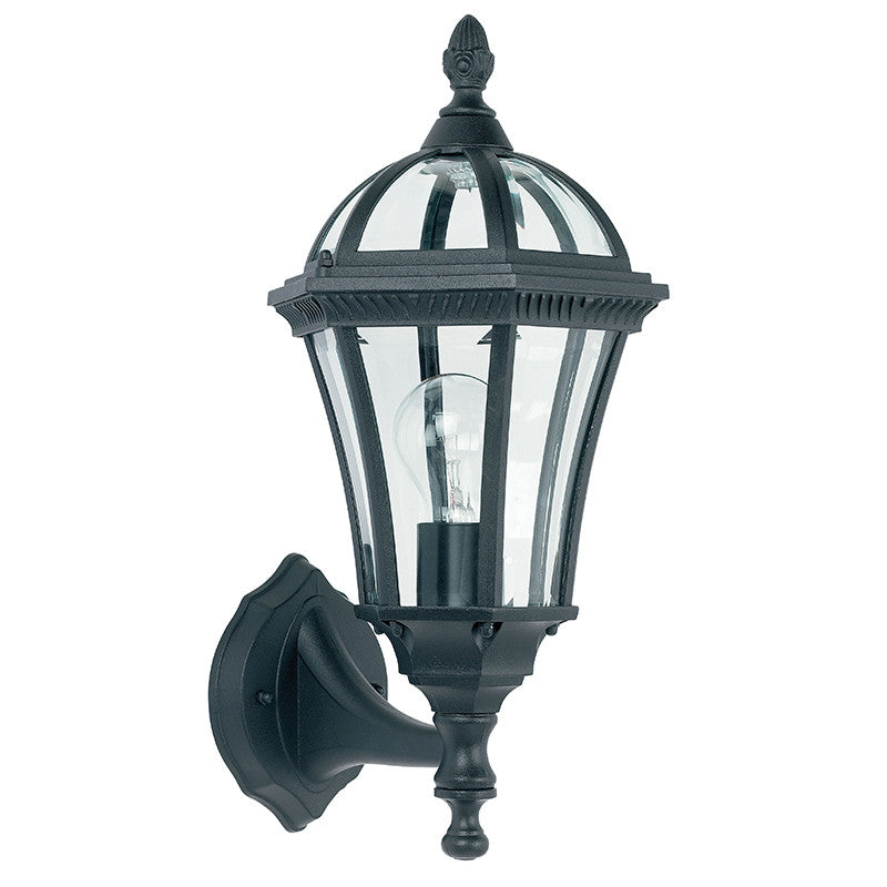 Endon Drayton Textured Black Finish Outdoor Wall Light YG-3500