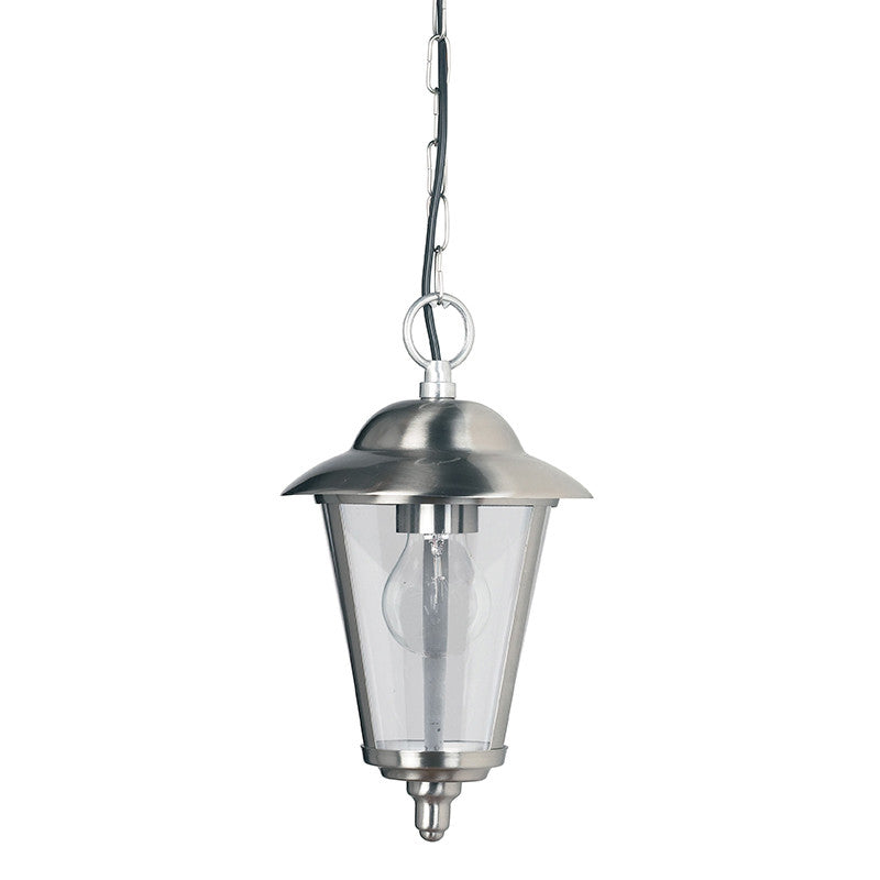 Endon Klien Polished Stainless Steel Finish Outdoor Pendant Light YG-865-SS