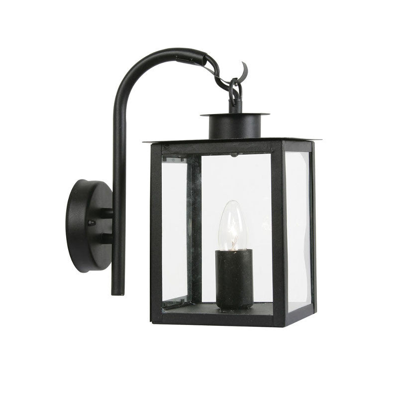 Oaks Saxton Black Finish Outdoor Wall Light 536 DN BK by Oaks Outdoor Lighting