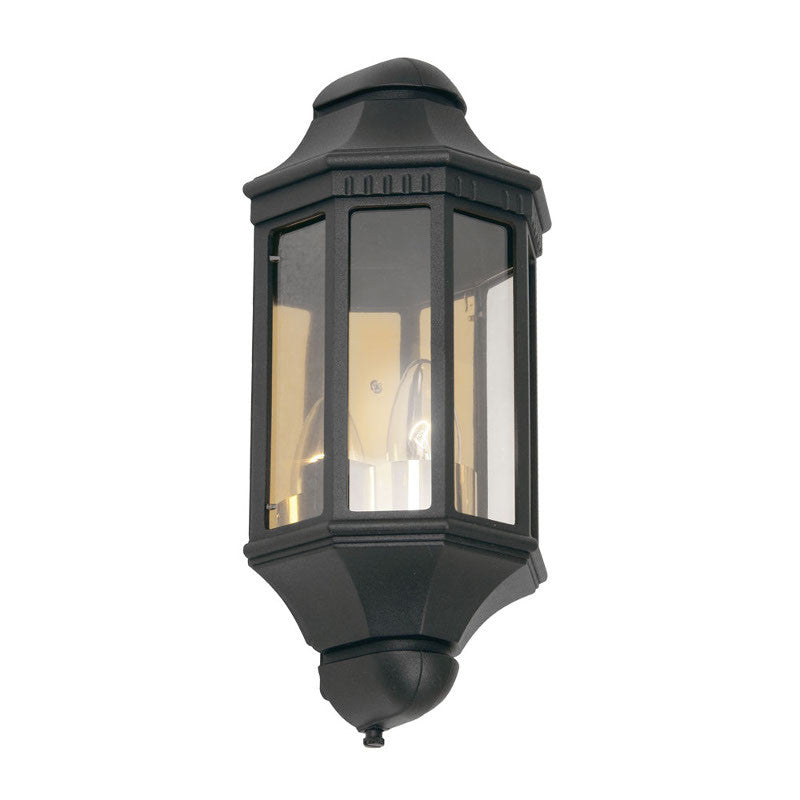 Oaks Westminster Black Finish Outdoor Wall Light WESTMINSTER BK by Oaks Outdoor Lighting