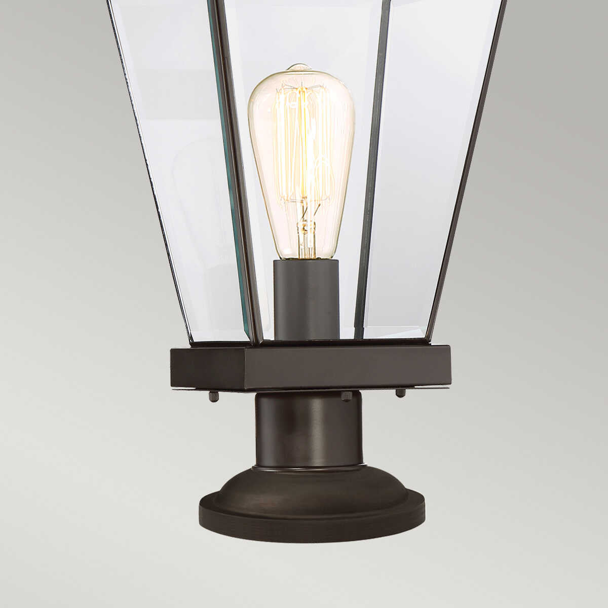 Quoizel Ravine Medium Bronze Pedestal Light QZ-RAVINE3-M