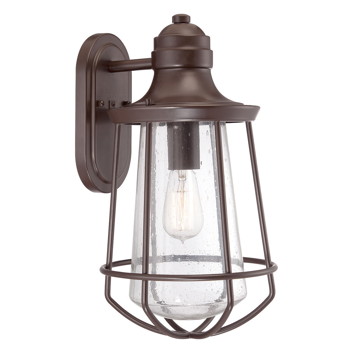 Elstead Marine Western Bronze Finish Large Outdoor Wall Lantern