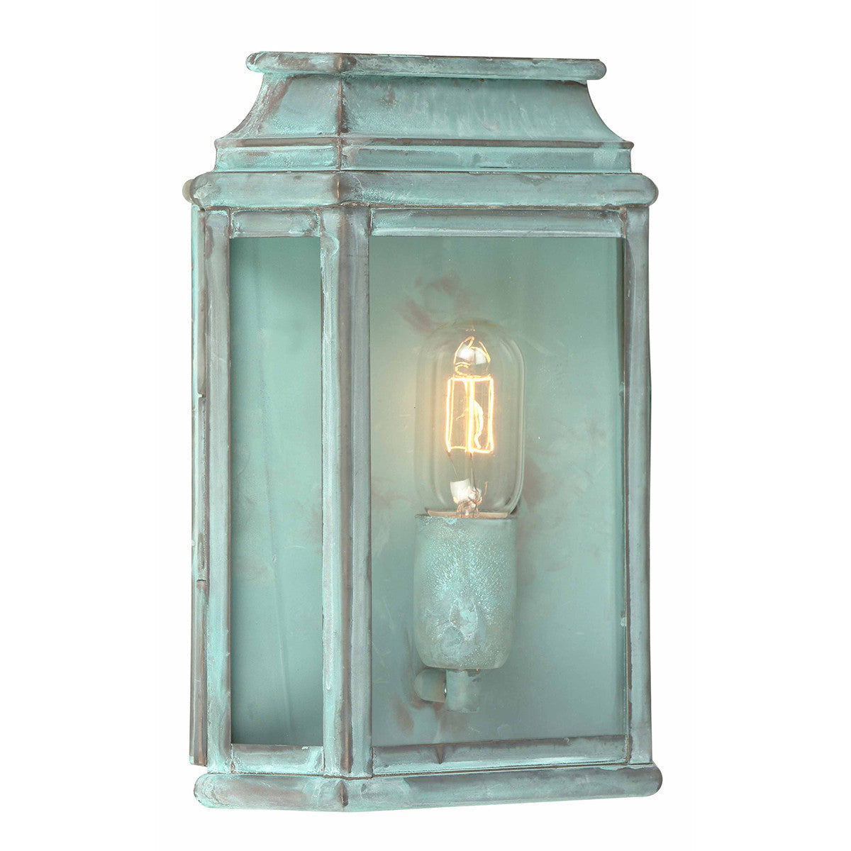 Elstead St Martins Verdigris Finish Outdoor Wall Lantern