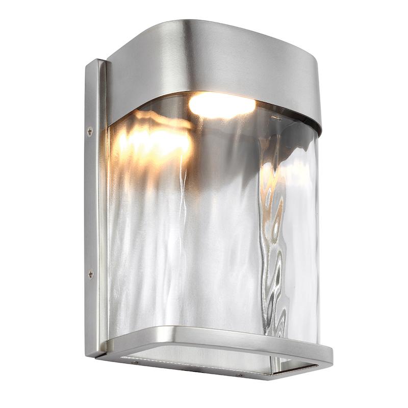 Feiss Bennie Small Steel Outdoor Wall Light by Elstead Outdoor Lighting