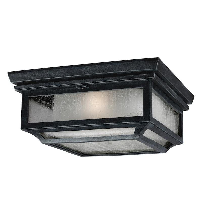 Feiss Shepherd Outdoor Flush Light by Elstead Outdoor Lighting