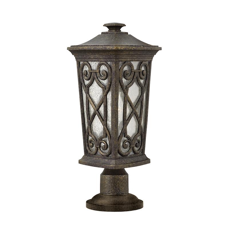 Hinkley Enzo Outdoor Pedestal Light by Elstead Outdoor Lighting