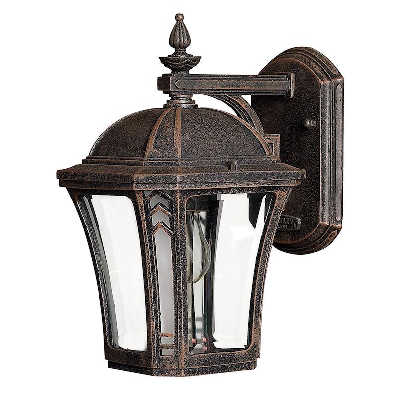 Hinkley Wabash Small Outdoor Wall Light by Elstead Outdoor Lighting