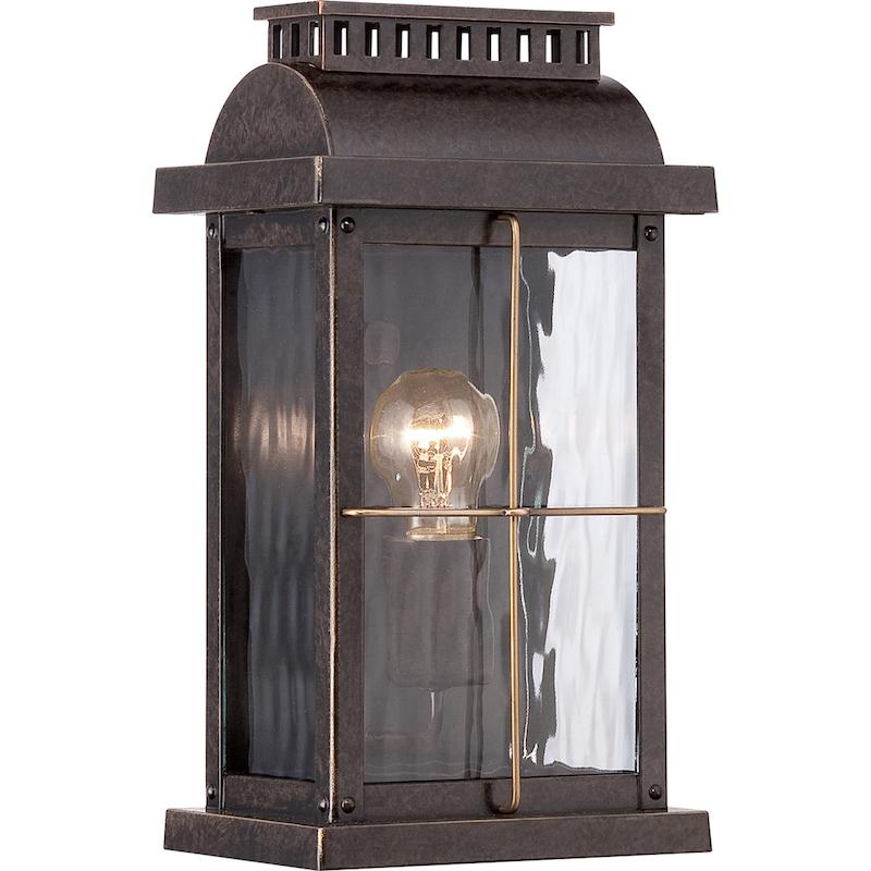 Quoizel Cortland Outdoor Wall Light by Elstead Outdoor Lighting