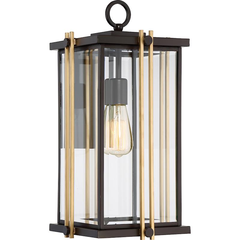 Feiss Bennie Small Steel Outdoor Wall Light by Elstead Outdoor Lighting