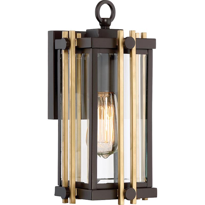 Quoizel Goldenrod Medium Outdoor Wall Light by Elstead Outdoor Lighting