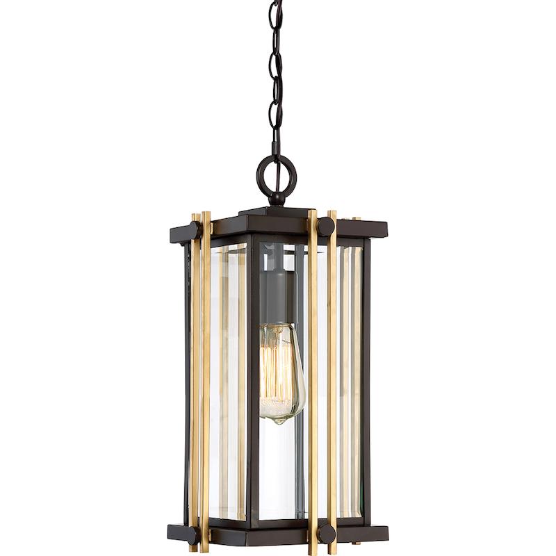 Quoizel Goldenrod Outdoor Pendant Light by Elstead Outdoor Lighting