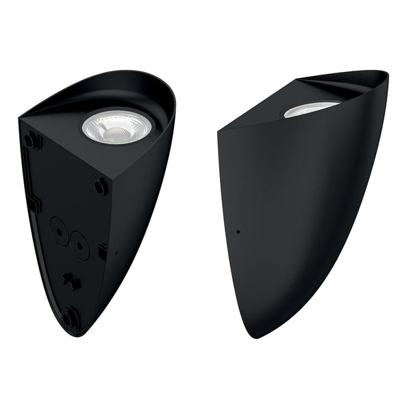 Elstead Vendela LED Black Outdoor Wall Light